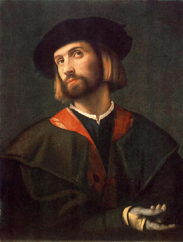 MORETTO da Brescia Portrait of a Man sg